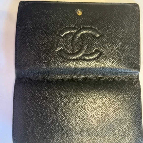 Chanel Black Caviar Leather Wallet - Picture 10 of 14